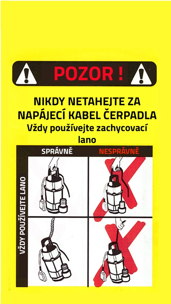 Nerezové kalové čerpadlo PX500 30,0 m3/hod.